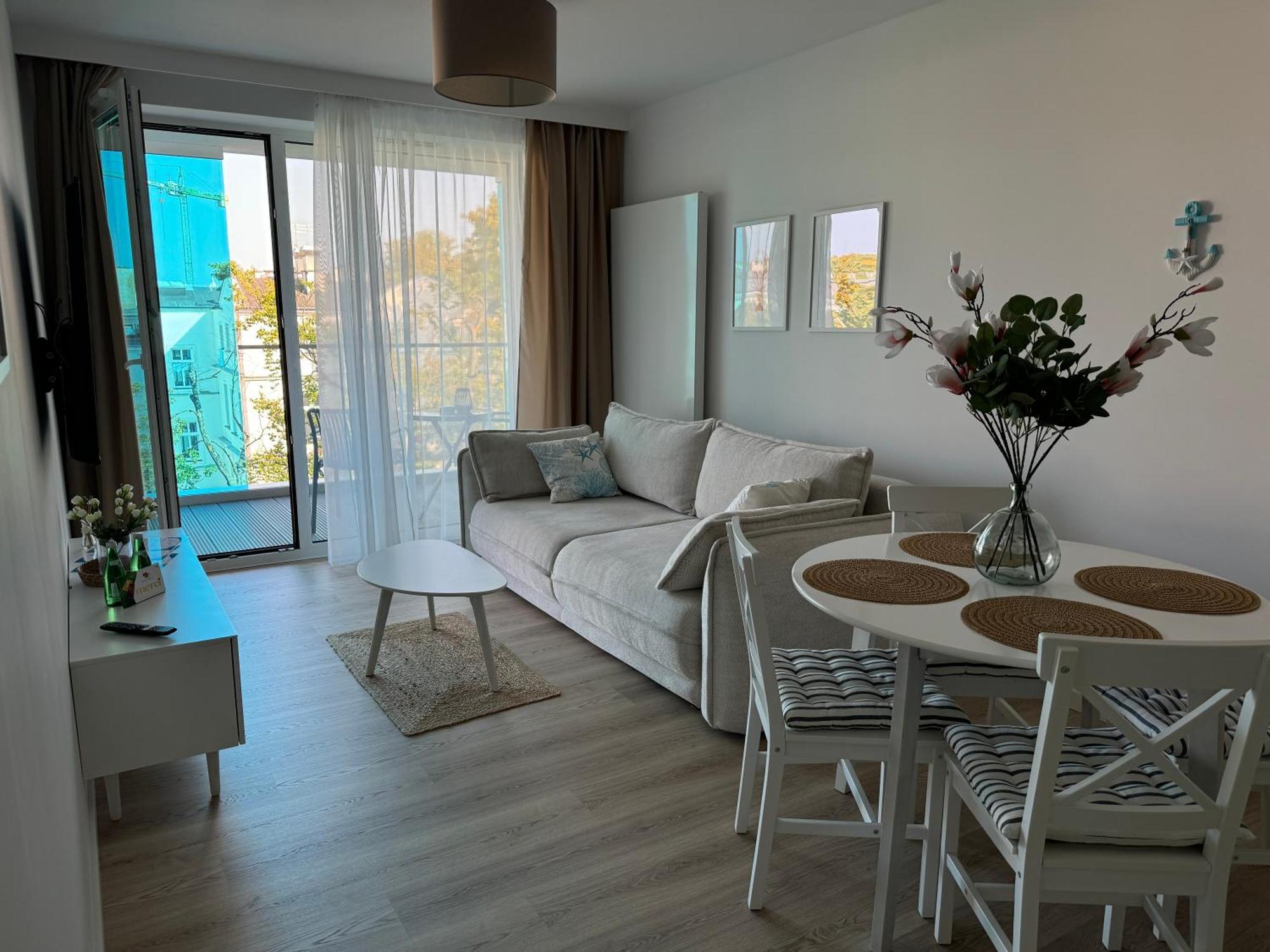4summer White Blue Sauna & Fitness & Parking 100 Metrow Do Pieknej Szerokiej Piaszczystej Plazy, Wspanialy Widok Z Duzego Tarasu! 100 Meter Zu Einem Schoenen Breiten Sandstrand, Herrliche Aussicht Von Einer Grossen Terrasse!